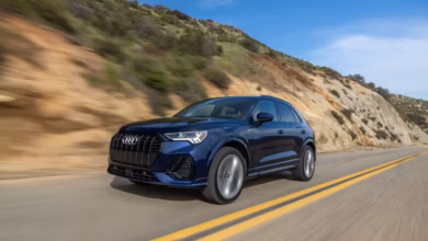2025 Audi Q3 on the road