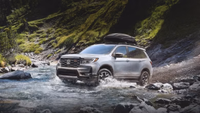 2023 Honda Passport on the track